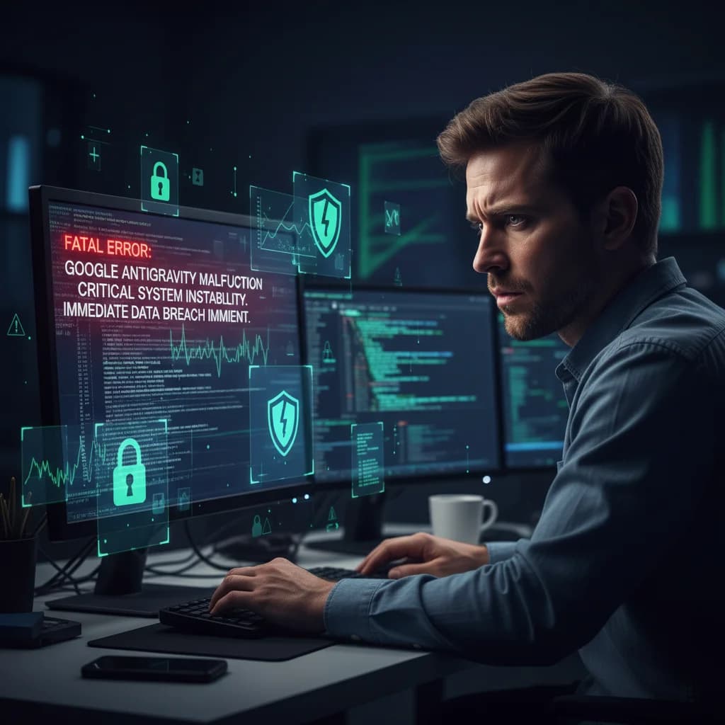 Falha catastrófica do Google Antigravity apaga HDD de usuário