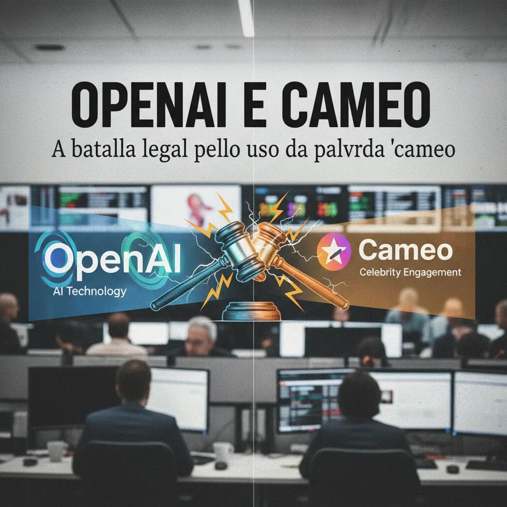 OpenAI e Cameo: A batalha legal pelo uso da palavra 'cameo'