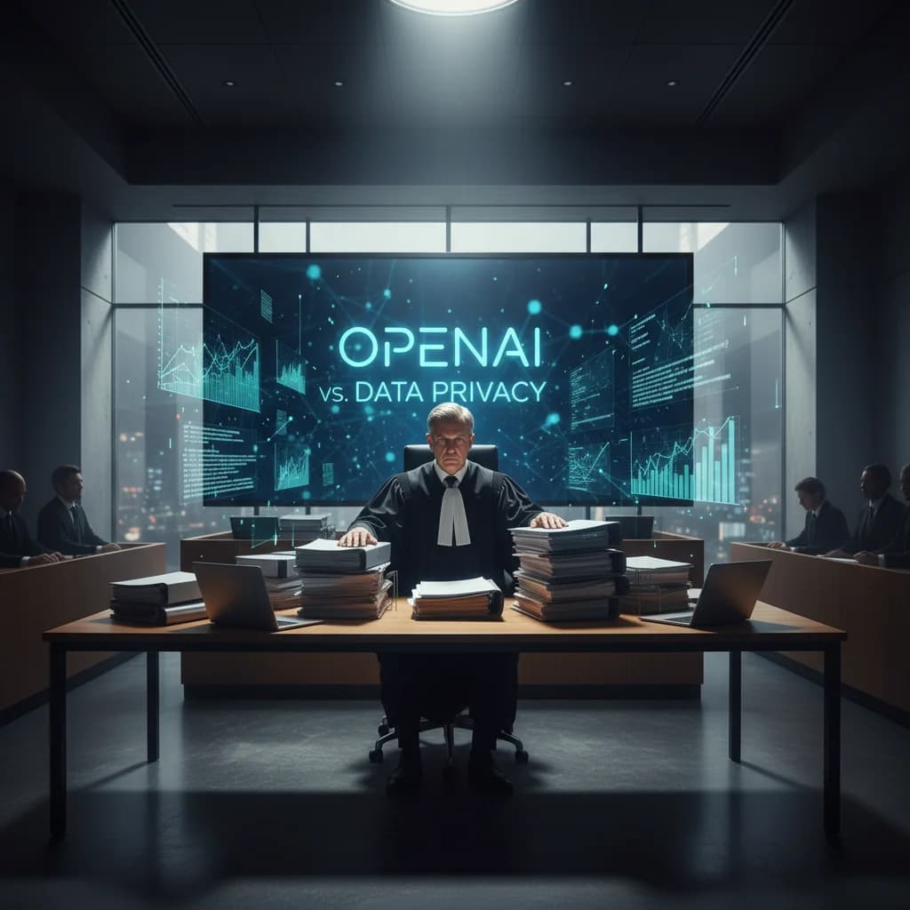 OpenAI perde batalha judicial sobre logs do ChatGPT e direitos autorais