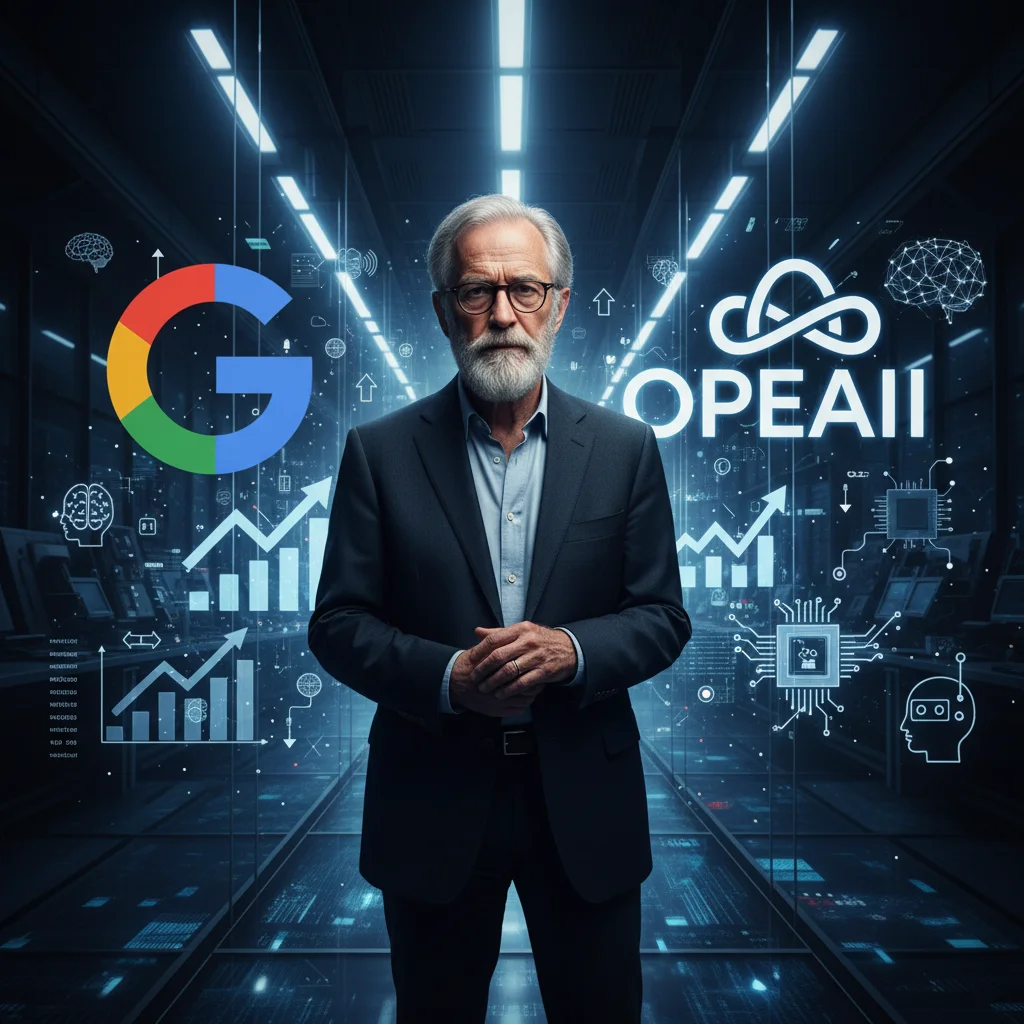 Geoffrey Hinton: Google supera OpenAI na corrida da IA