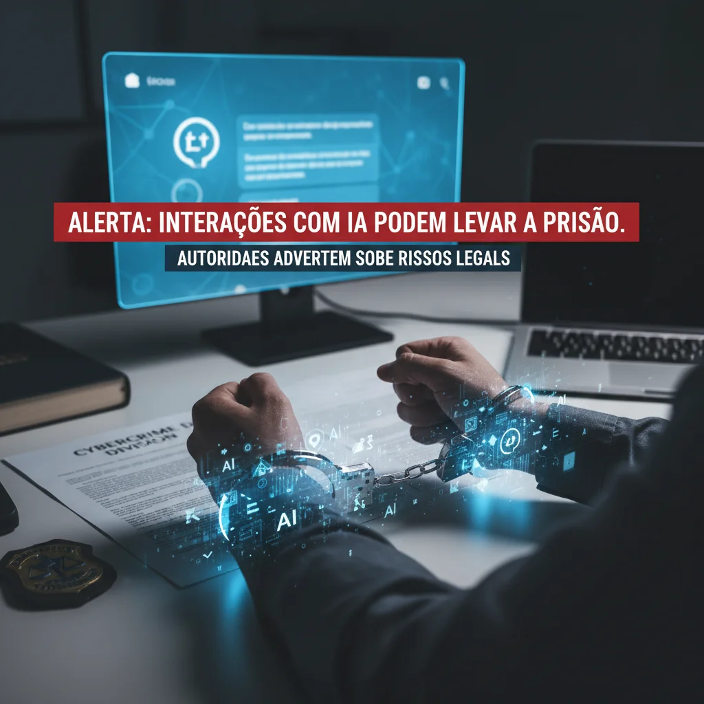 Interações com ChatGPT podem levar a prisões, alertam autoridades